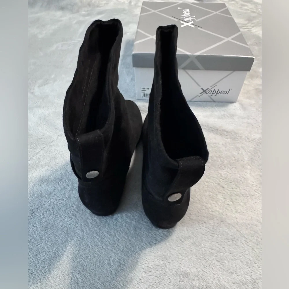 Xappeal Women’s Black Carney Wedge Boot size 6 - Picture 5 of 8